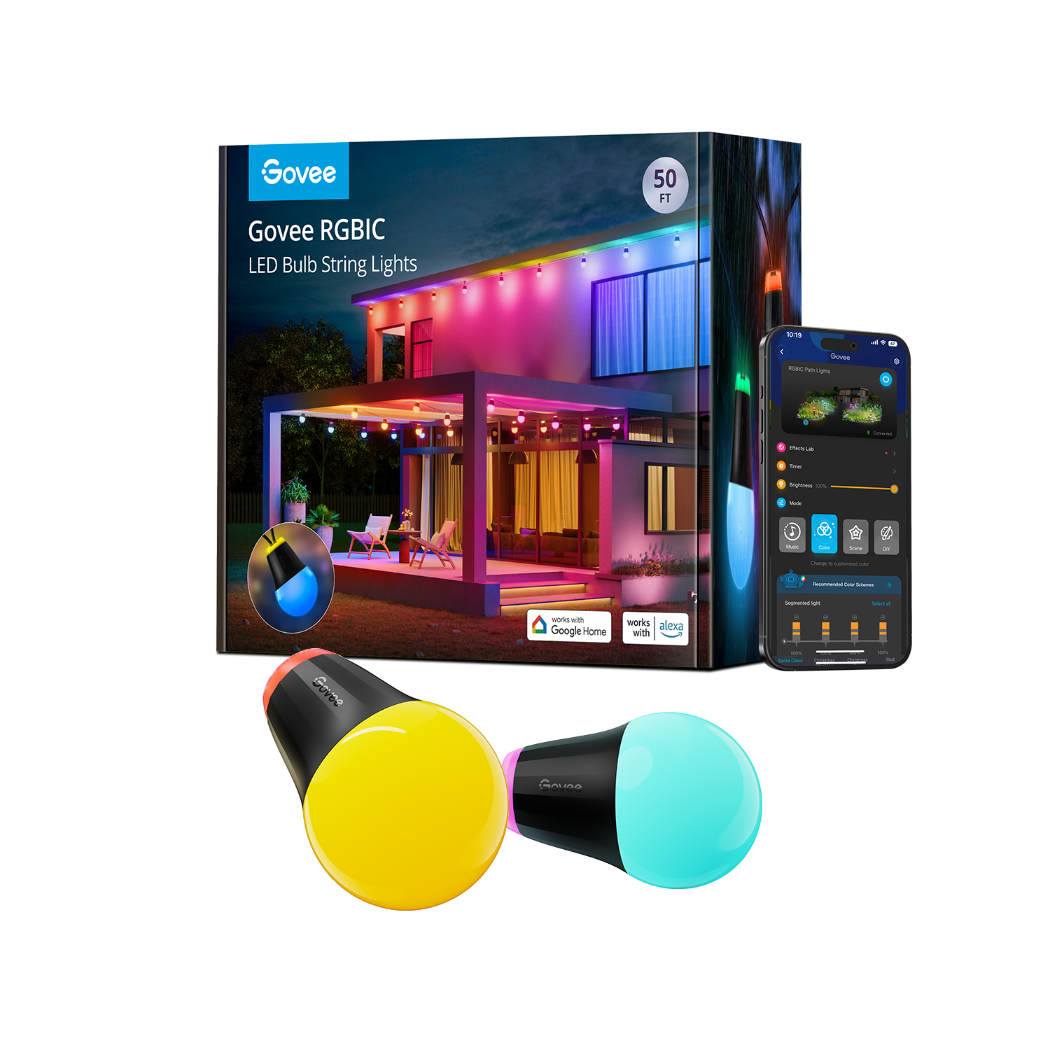 Refurbished Outdoor String Lights H1