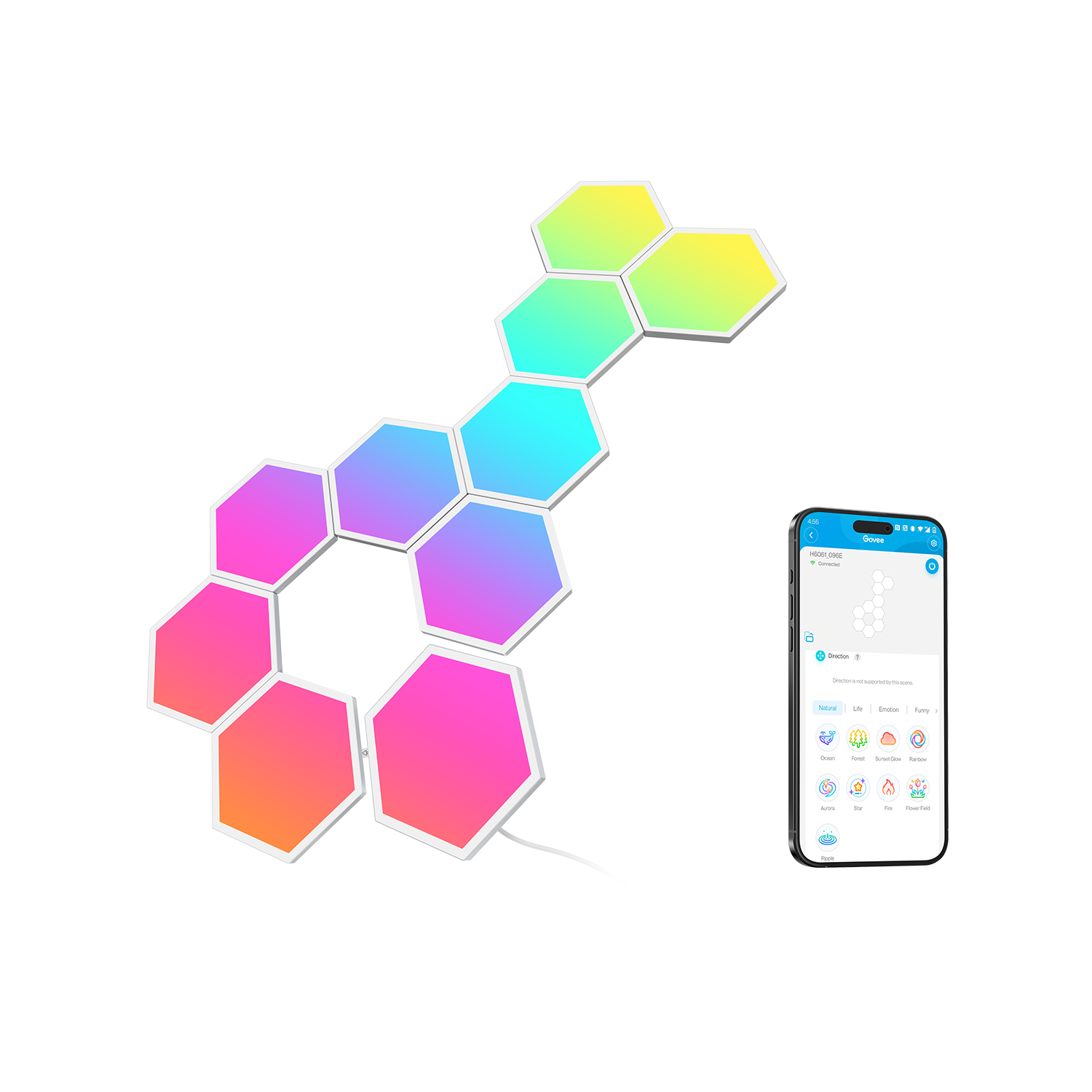 Refurbished Govee Glide Hexa Light Panels
